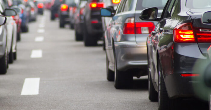 vehículos circulando