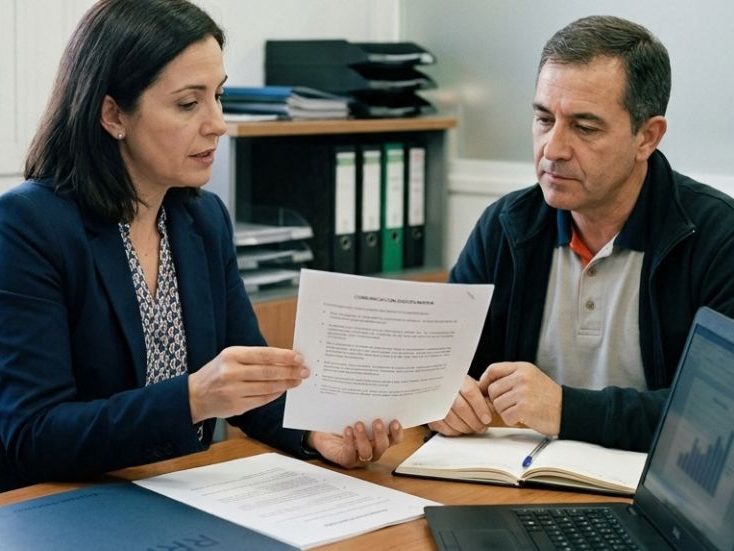 sanción empleado